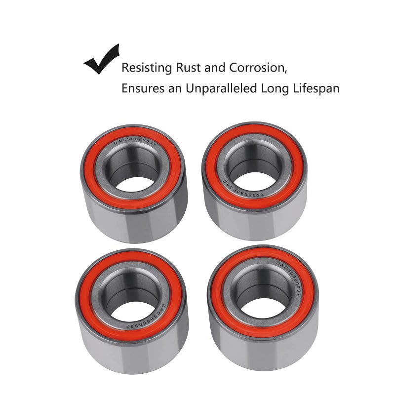 Moker Wheel Bearing Kit for Can-Am Outlander Commander Renegades Maverick Defender (EXCEPTS X3),Replaces OEM 293350040 705400088 293350118 - Image 2